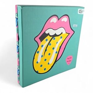 Happy Socks x Rolling Stones Women's 6 Pairs Sock Gift Box Set Cotton Sz 5.5-9.5